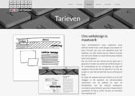 webdesign tarieven