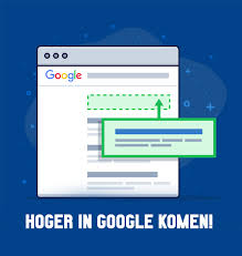 hoger in google
