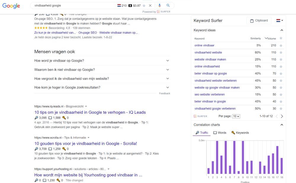 beter vindbaar in google