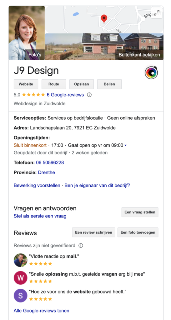 website goed vindbaar