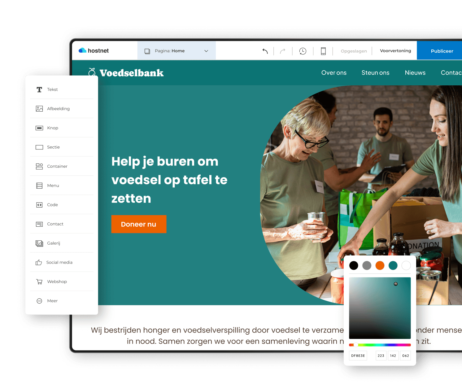 wie kan mij helpen een website maken