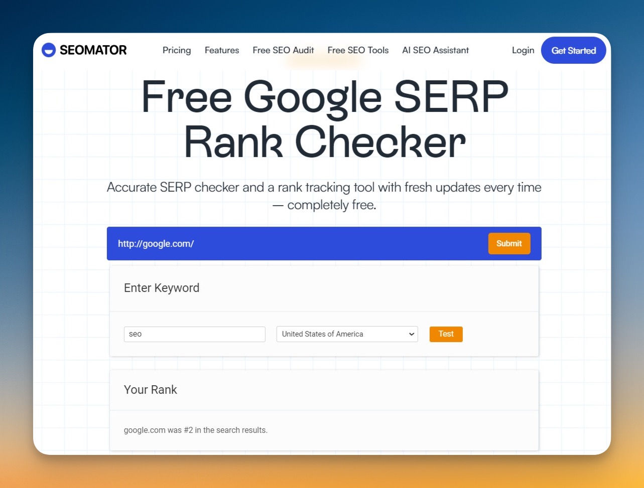 google seo check
