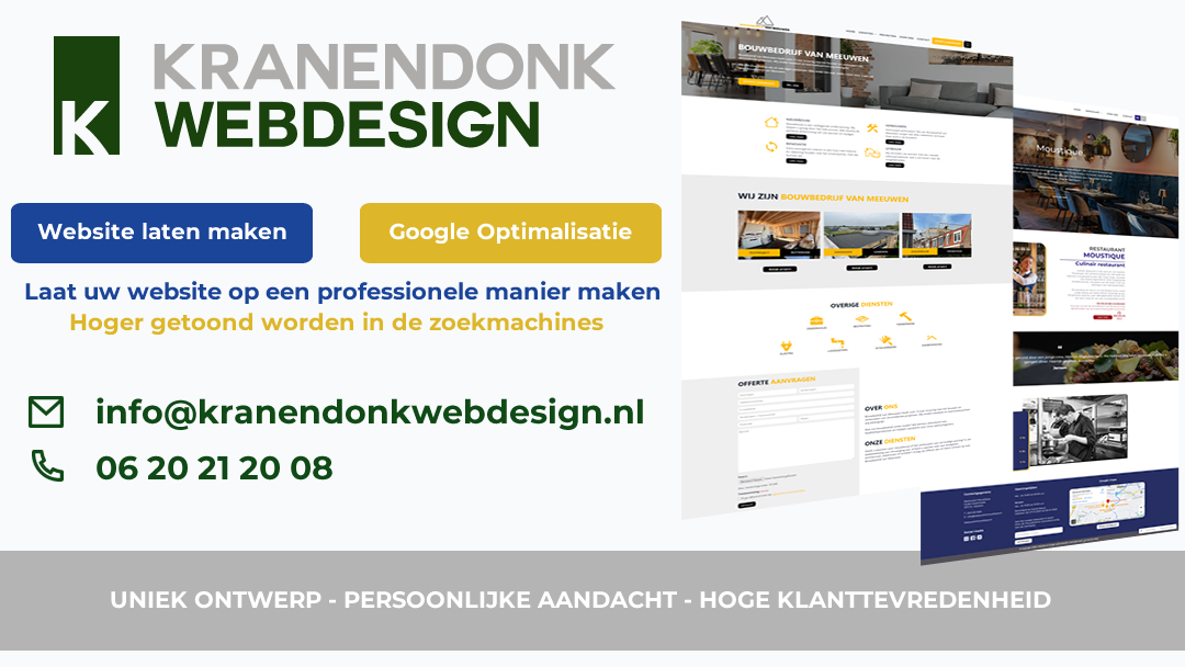 professionele website bouwer