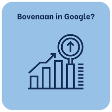 website bovenaan bij google