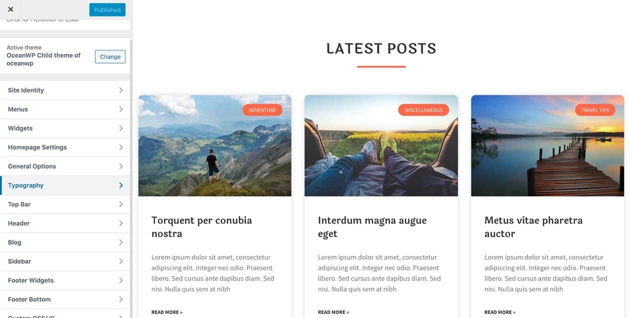 nieuwe wordpress site maken